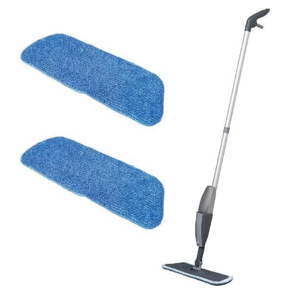 מופ לרצפה עם מנגנון התזה + 2 מטליות מיקרופייבר להחלפה