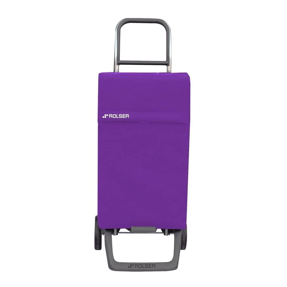 עגלה מרובעת 2 גלגלים -בצבע סגול-תוצרת ספרד