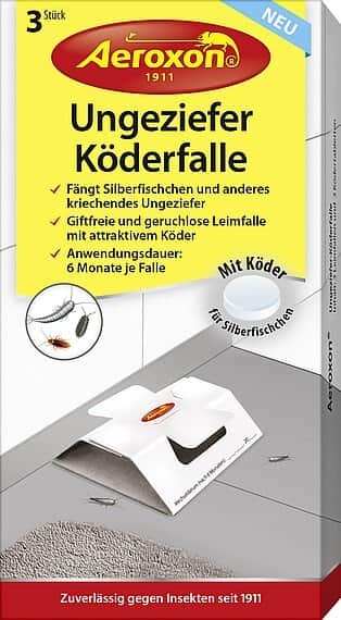 3 מלכודות לדג הכסף,נמלים ומקקים. מיוצר בגרמניה