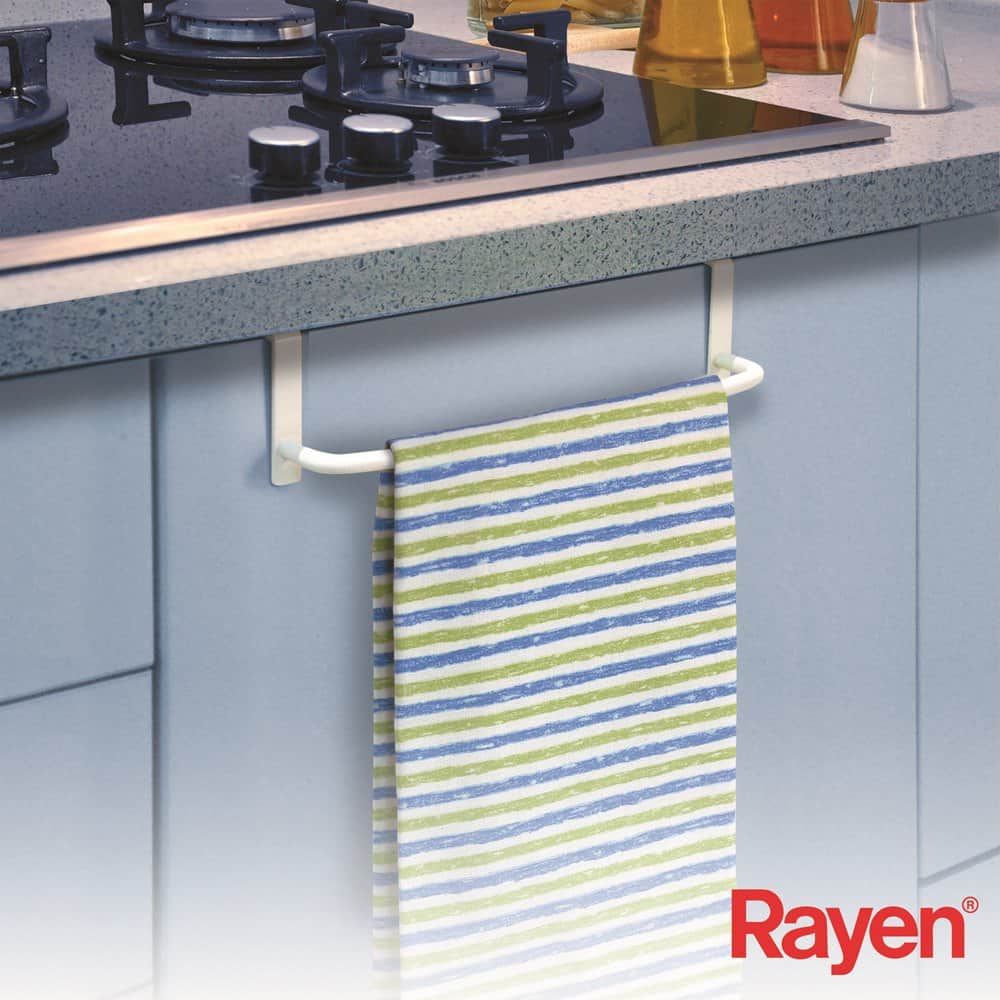 מתלה על דלת למגבות מטבח