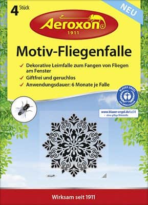 4 מדבקות מעוצבות נגד חרקים מעופפים{זבובים ברחשים}.