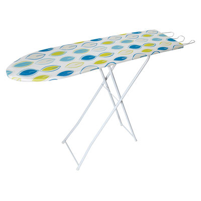 קרש גיהוץ קטן 122*30 עם בסיס עץ