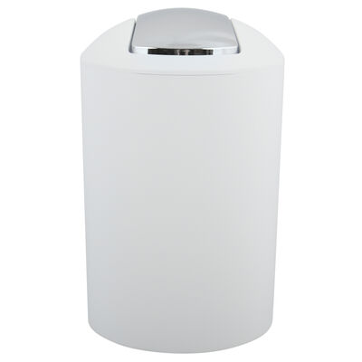 סט 6 אביזרי אמבטיה ושרותים בצבע לבן