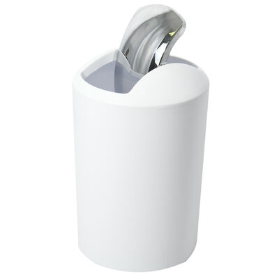 סט 6 אביזרי אמבטיה ושרותים בצבע לבן