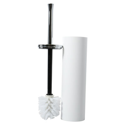 סט 6 אביזרי אמבטיה ושרותים בצבע לבן