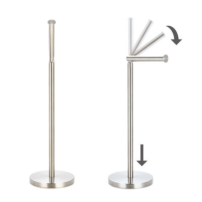 מתקן גלילי נייר טואלט מעוצב נירוסטה אל חלד