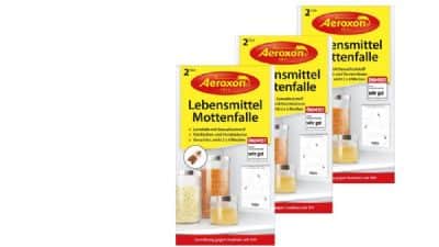 סט 3 מארזים {6 מלכודות} מלכודת פרפרי עש המזון.מיוצר בגרמניה