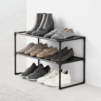 מתקן מודולרי כפול להנחת נעלים