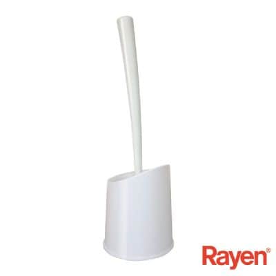 מברשת אסלה מעוצבת בצבע לבן