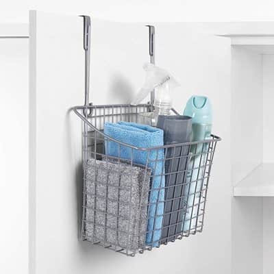 סלסלת אחסון רב שימושית לתליה על דלת