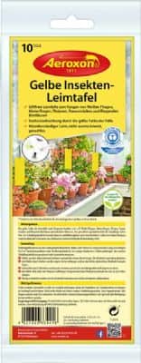 10 י"ח מדבקה ללכידת חרקים באדניות במרפסות/לובי מיוצר בגרמניה