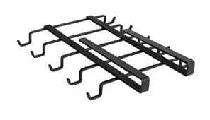 מתלה ל- 10 ספלים למדף -צבע שחור WENKO