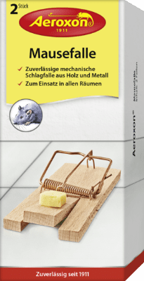 2 י"ח מלכודת עכברים מעץ.מיוצר בגרמניה