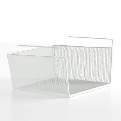 סלסלה מתכת לתליה על מדף