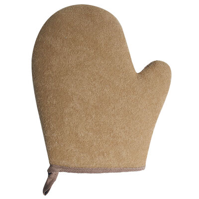 כפפה ספוג ויוטה דו צדדית לרחצה