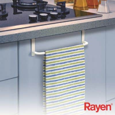 מתלה על דלת למגבות מטבח